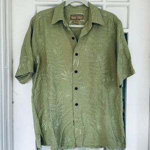 Island style Caribbean Joe silk button down